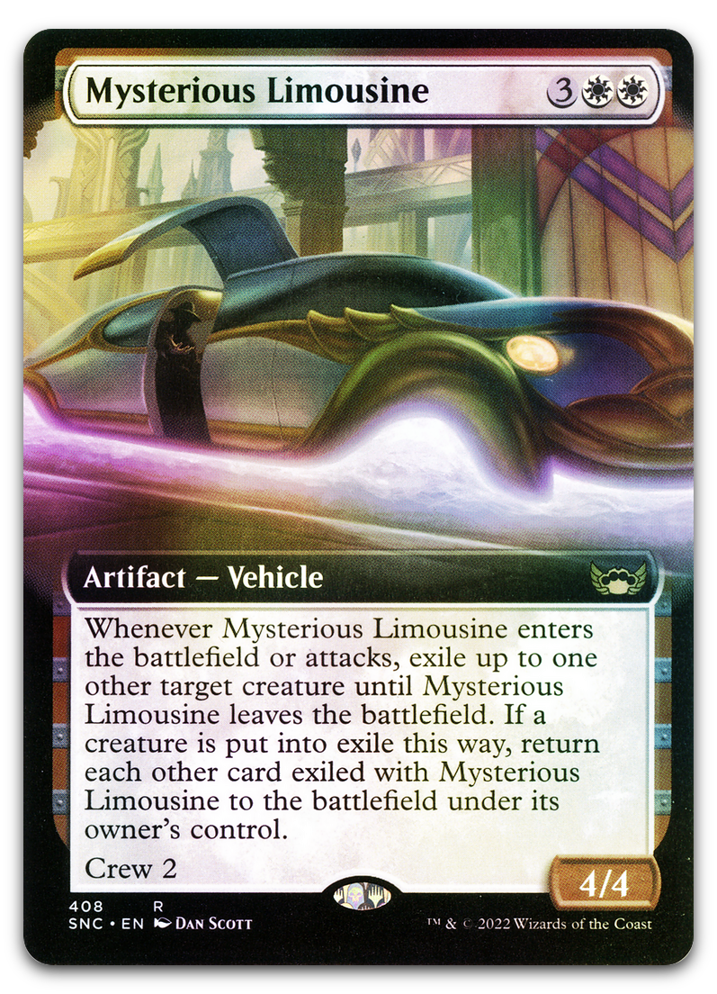 Mysterious Limousine (Extended Art) (Streets of New Capenna)