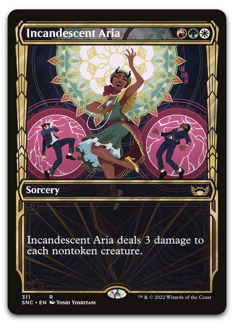 Incandescent Aria (Showcase) (Streets of New Capenna)