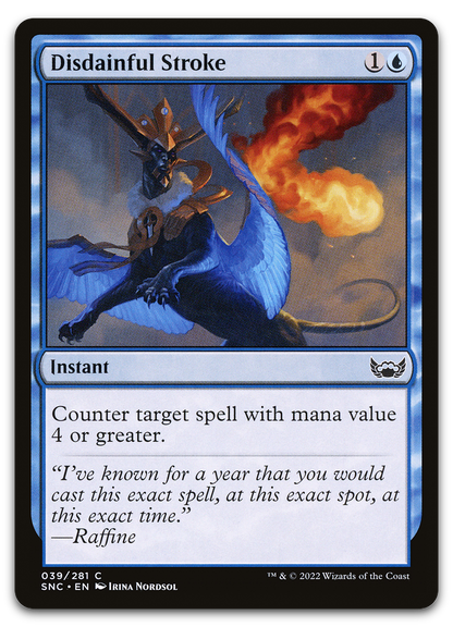 Disdainful Stroke (Streets of New Capenna)