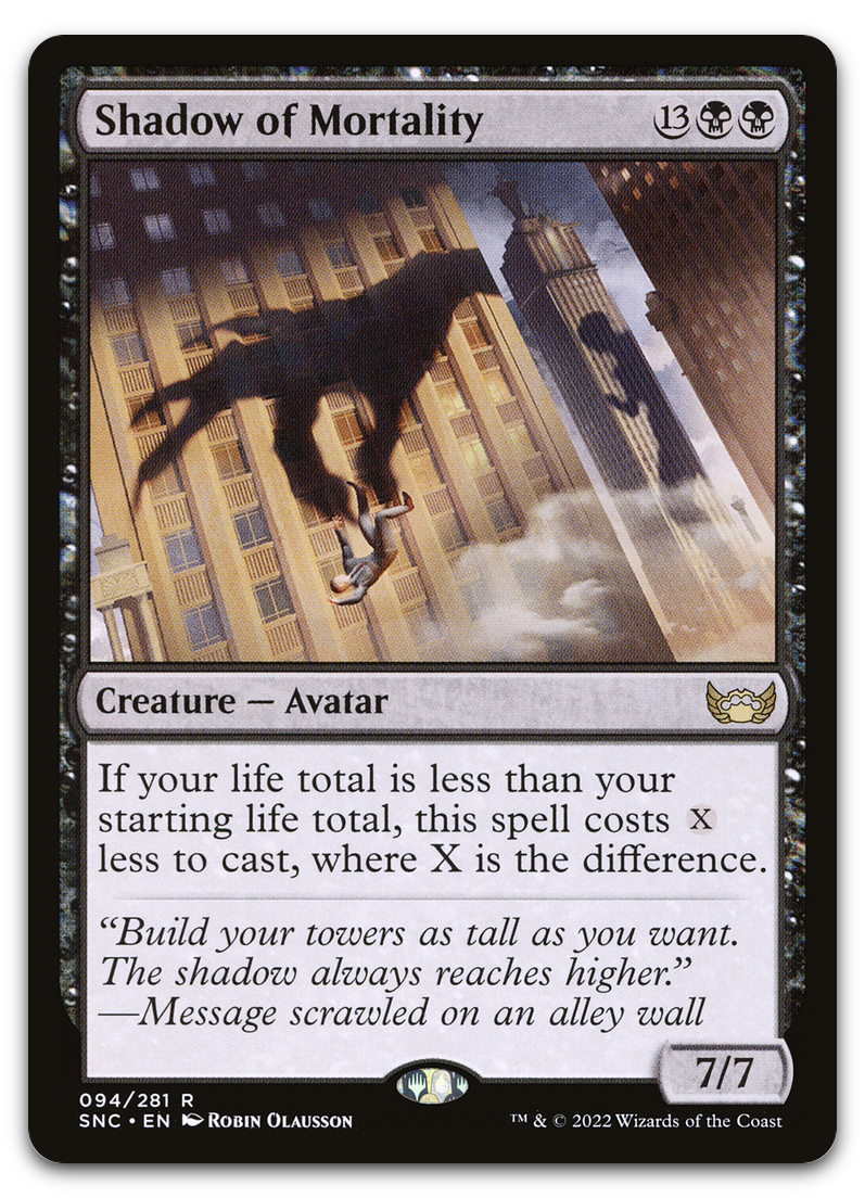 Shadow of Mortality (Streets of New Capenna)