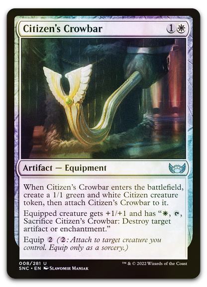 Citizen's Crowbar (Streets of New Capenna)