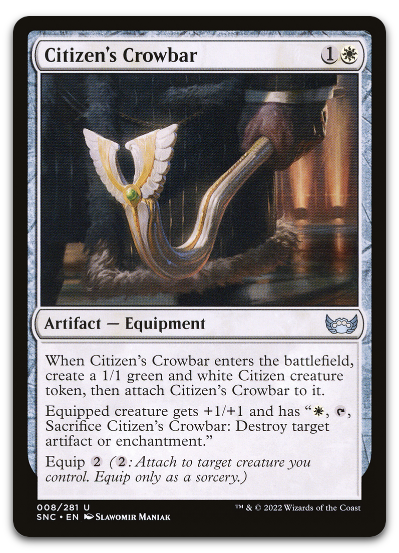 Citizen's Crowbar (Streets of New Capenna)