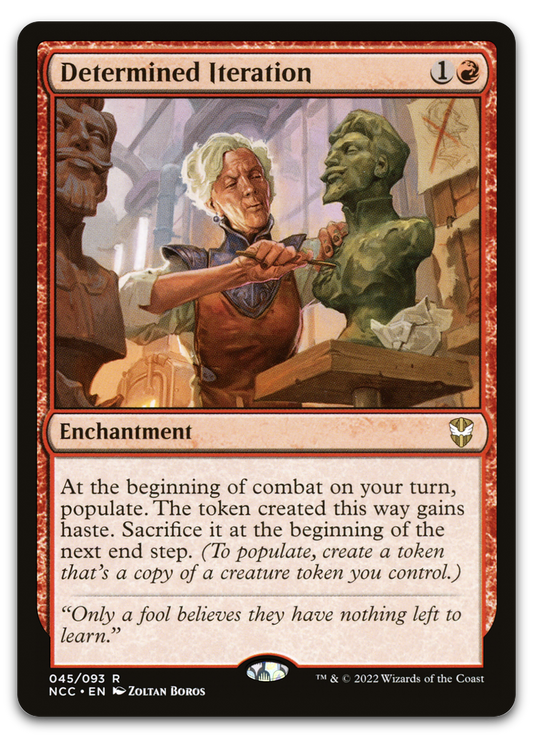 Determined Iteration (Commander: Streets of New Capenna)