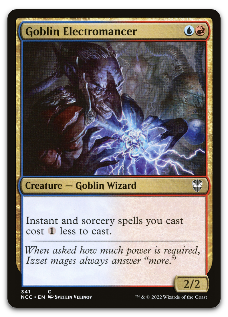 Goblin Electromancer (Commander: Streets of New Capenna)