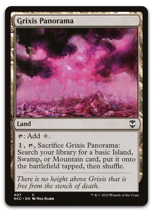 Grixis Panorama (Commander: Streets of New Capenna)