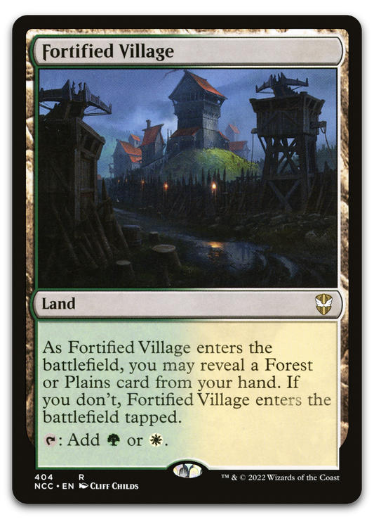 Fortified Village (Commander: Streets of New Capenna)