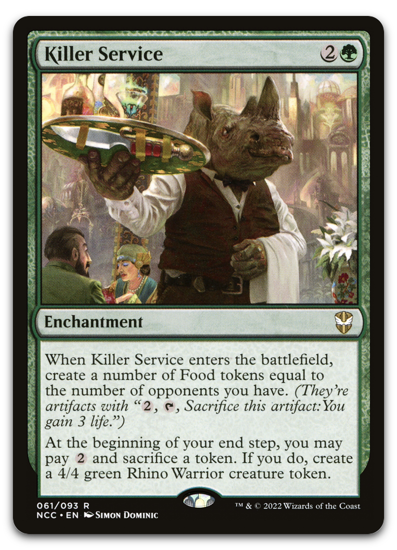 Killer Service (Commander: Streets of New Capenna)