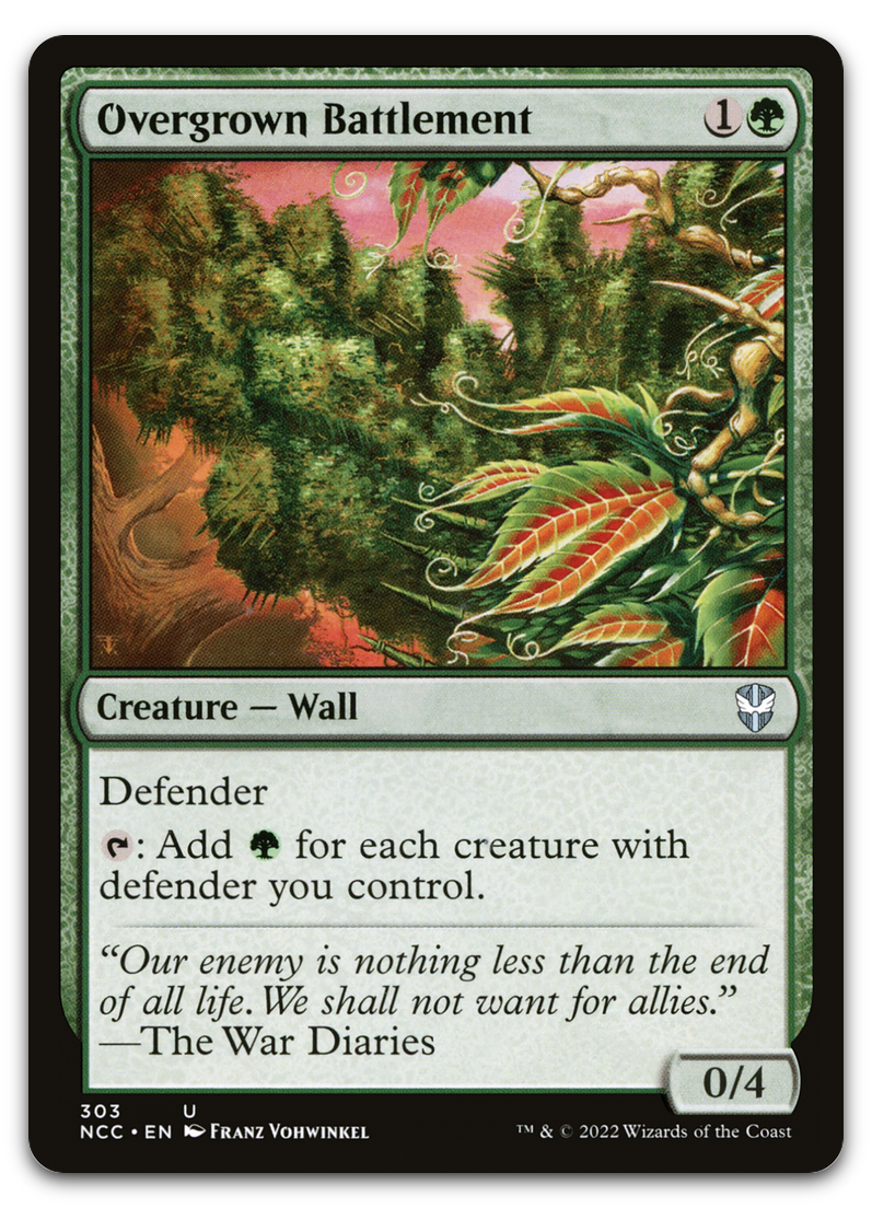 Overgrown Battlement (Commander: Streets of New Capenna)