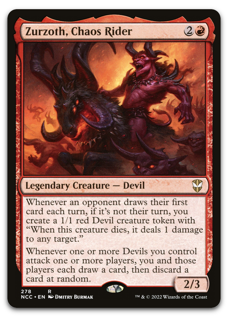 Zurzoth, Chaos Rider (Commander: Streets of New Capenna)