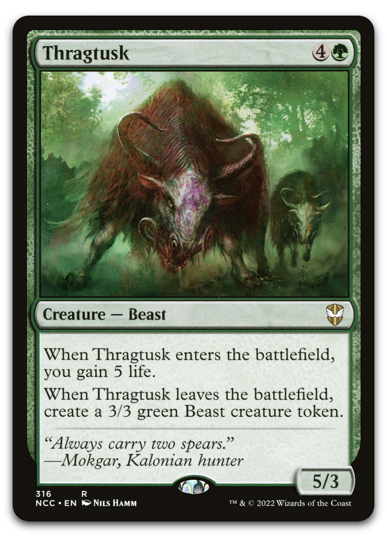 Thragtusk (Commander: Streets of New Capenna)