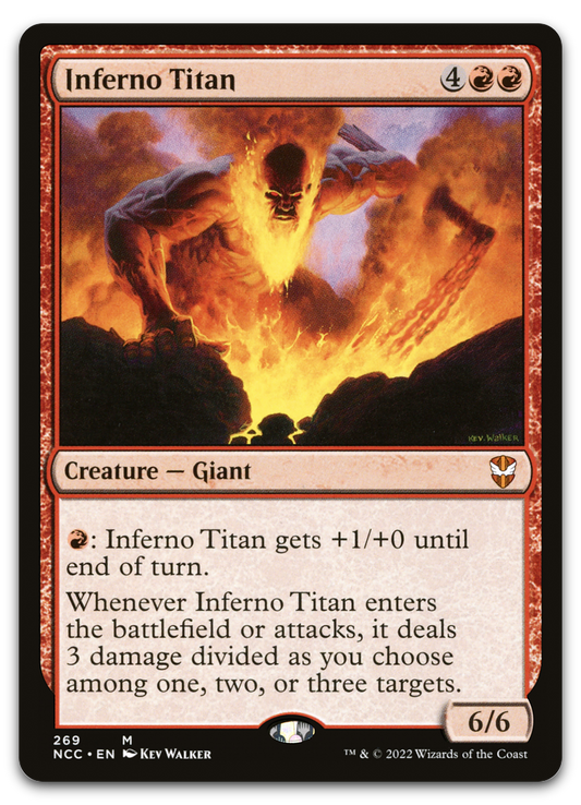 Inferno Titan (Commander: Streets of New Capenna)