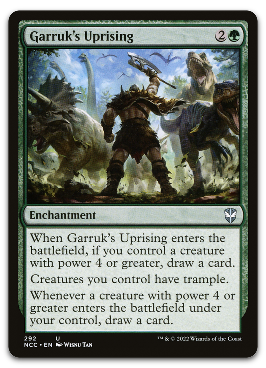 Garruk's Uprising (Commander: Streets of New Capenna)