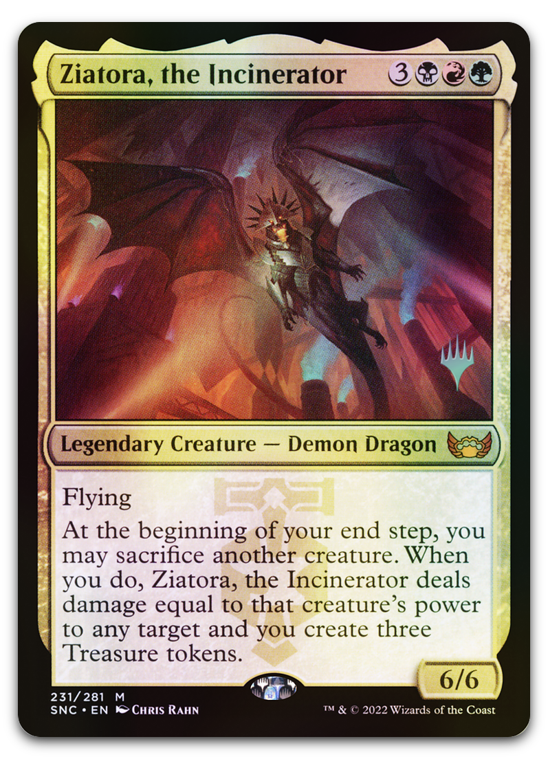 Ziatora, the Incinerator (Promo Pack: Streets of New Capenna)