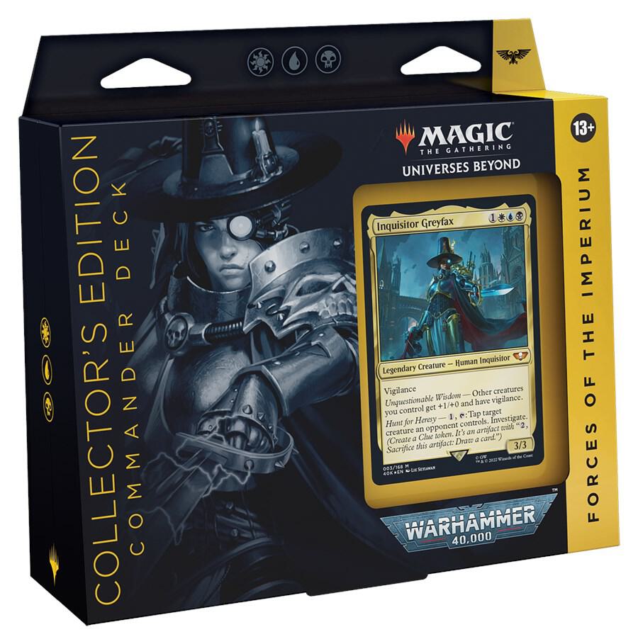 Universes Beyond: Warhammer 40,000 - Forces of the Imperium Commander Deck (Collector's Edition) - Universes Beyond: Warhammer 40,000 (40K)