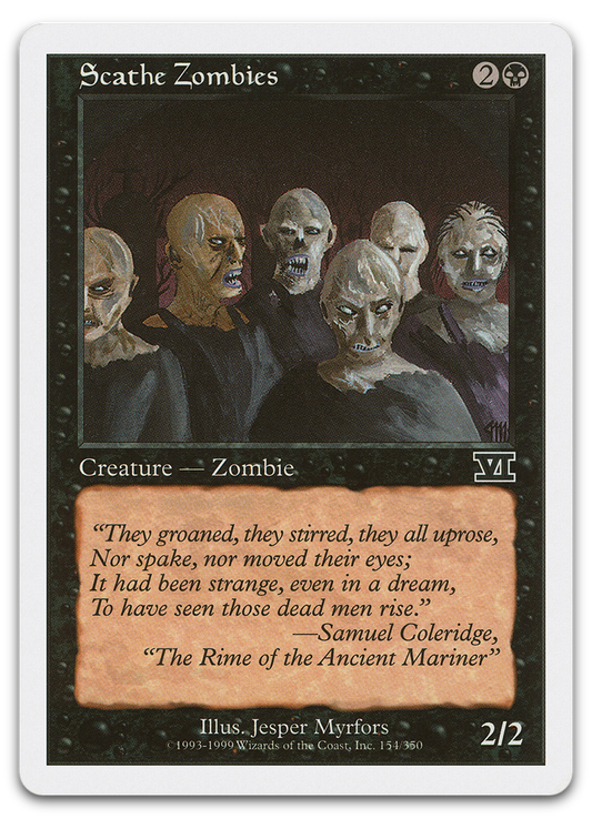 Scathe Zombies (Classic Sixth Edition)