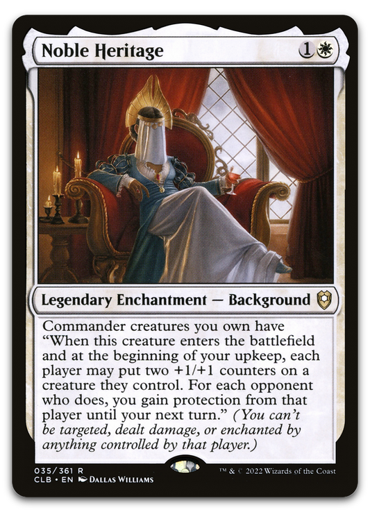 Noble Heritage (Commander Legends: Battle for Baldur's Gate)