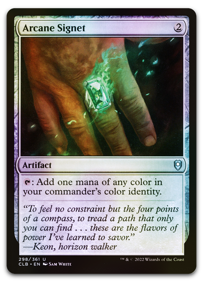 Arcane Signet (Commander Legends: Battle for Baldur's Gate) Cardsurfer Games Arcane Signet (Commander Legends: Battle for Baldur's Gate) Cardsurfer Games
