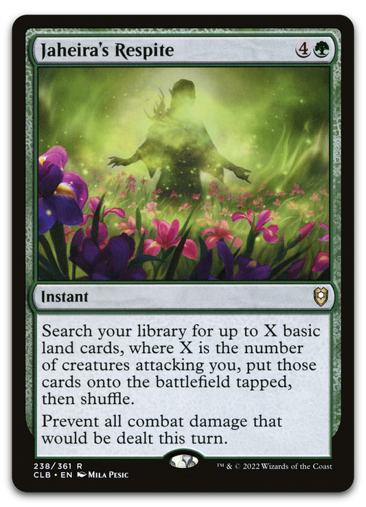 Jaheira's Respite (Commander Legends: Battle for Baldur's Gate)