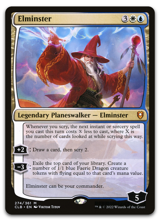 Elminster (Commander Legends: Battle for Baldur's Gate)