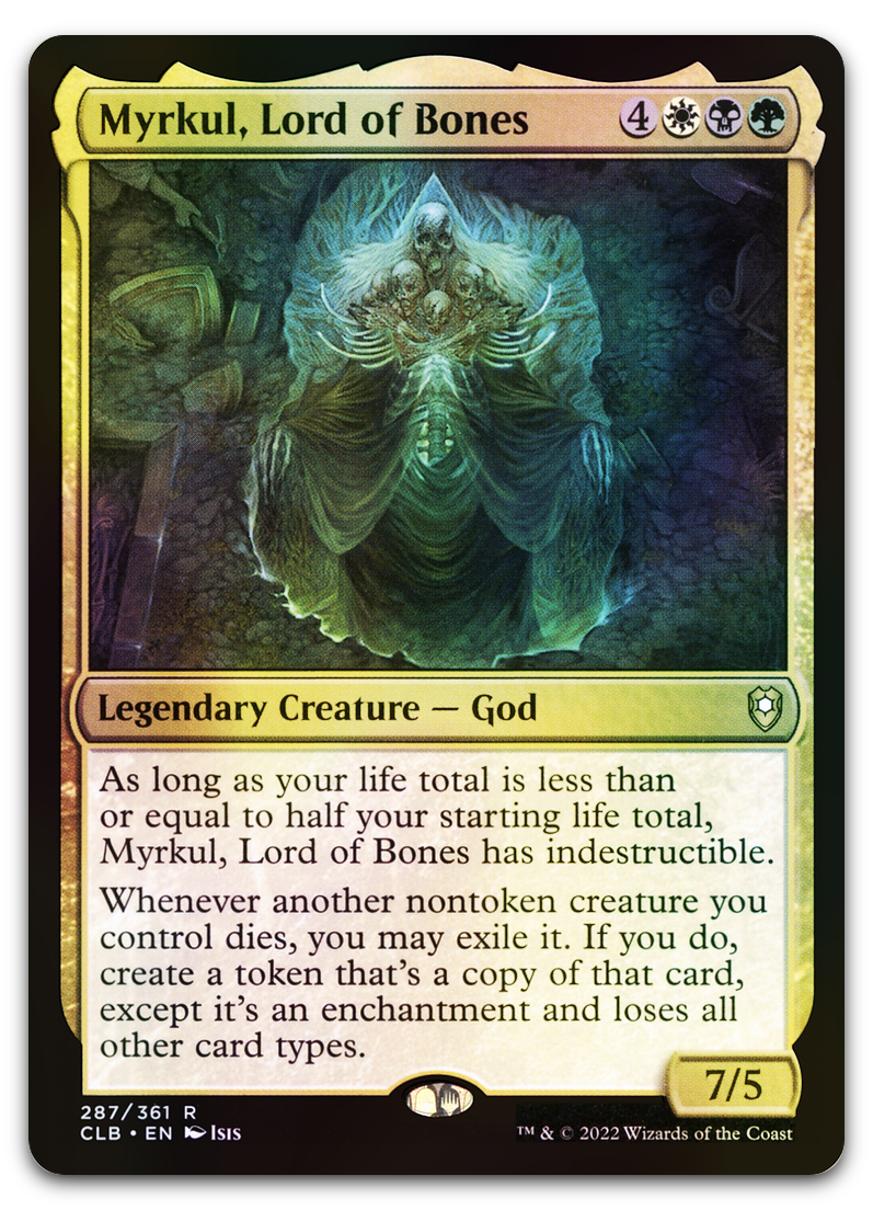 Myrkul, Lord of Bones (Commander Legends: Battle for Baldur's Gate)