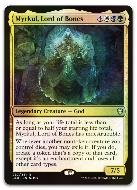 Myrkul, Lord of Bones (Commander Legends: Battle for Baldur's Gate)