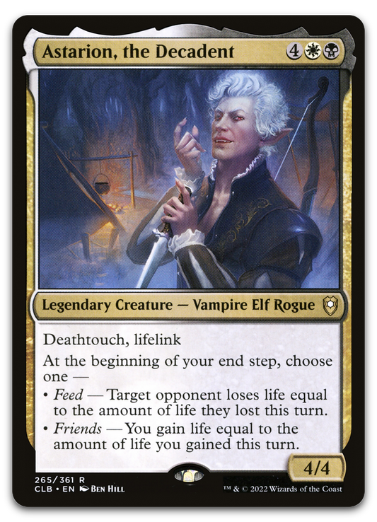 Astarion, the Decadent (Commander Legends: Battle for Baldur's Gate)