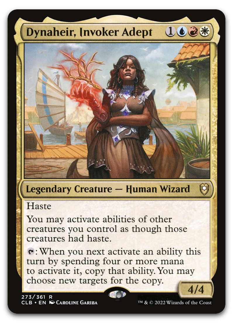 Dynaheir, Invoker Adept (Commander Legends: Battle for Baldur's Gate)