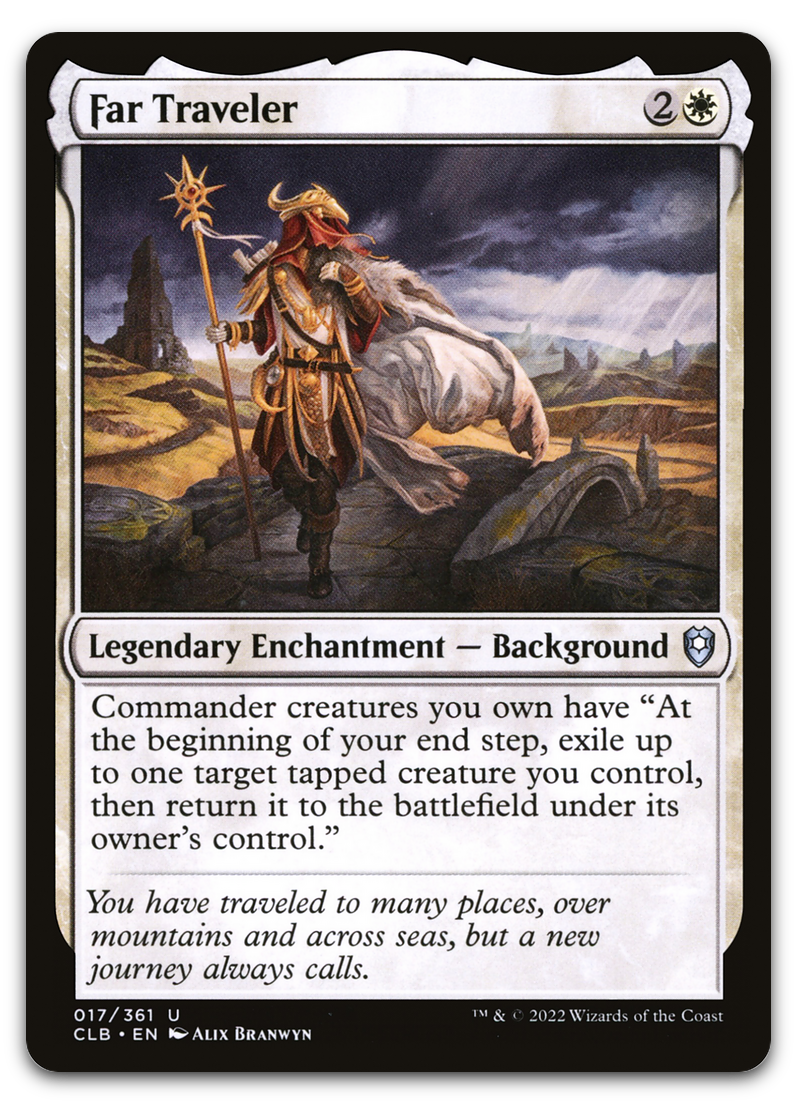 Far Traveler (Commander Legends: Battle for Baldur's Gate)