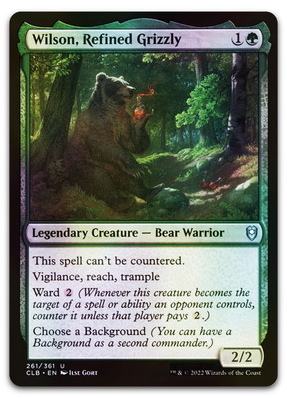 Wilson, Refined Grizzly (Commander Legends: Battle for Baldur's Gate)