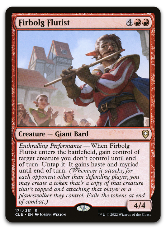 Firbolg Flutist (Commander Legends: Battle for Baldur's Gate)