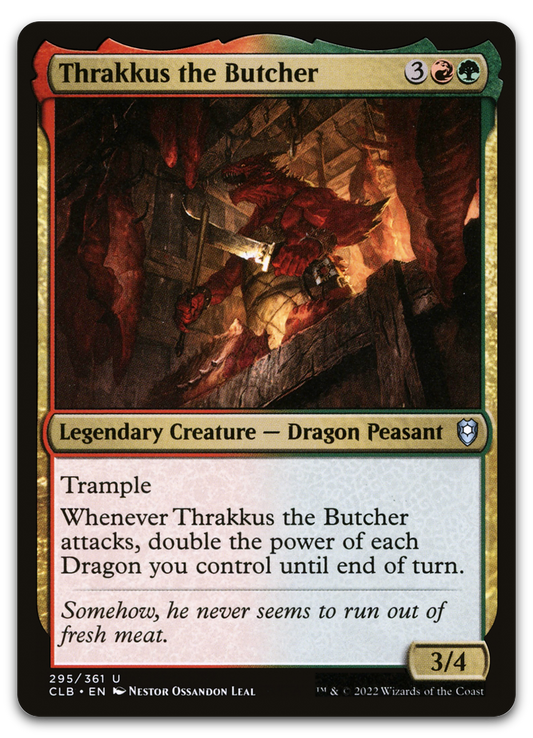 Thrakkus the Butcher (Commander Legends: Battle for Baldur's Gate)