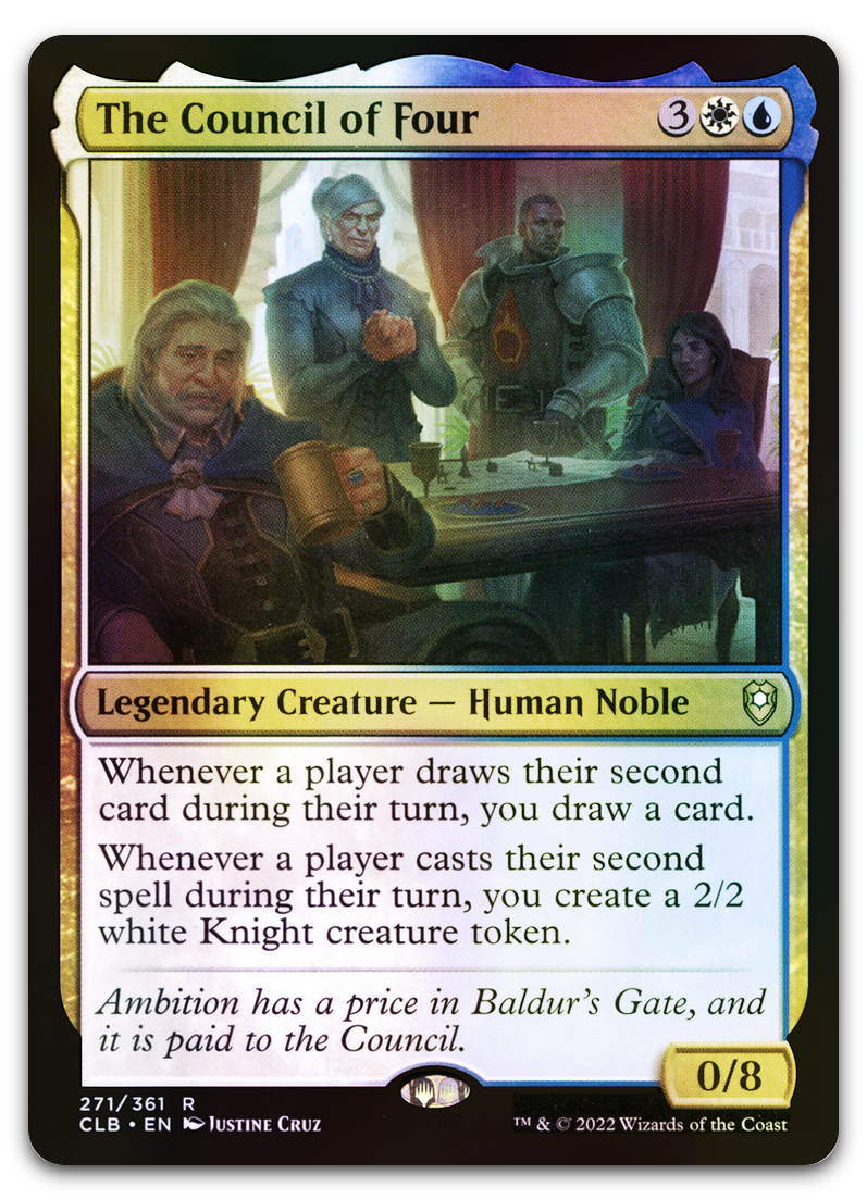 The Council of Four (Commander Legends: Battle for Baldur's Gate)