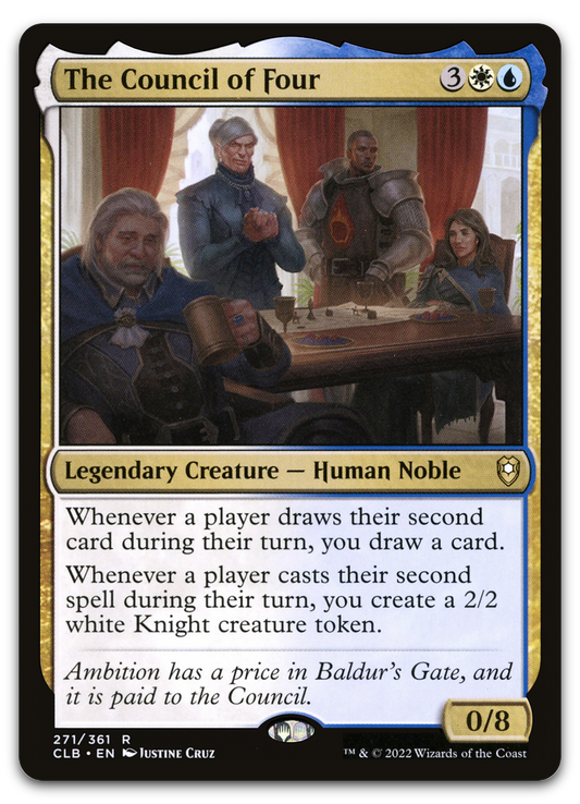 The Council of Four (Commander Legends: Battle for Baldur's Gate)