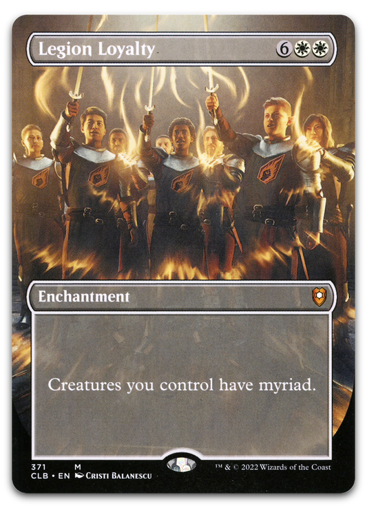 Legion Loyalty (Borderless) (Commander Legends: Battle for Baldur's Gate)