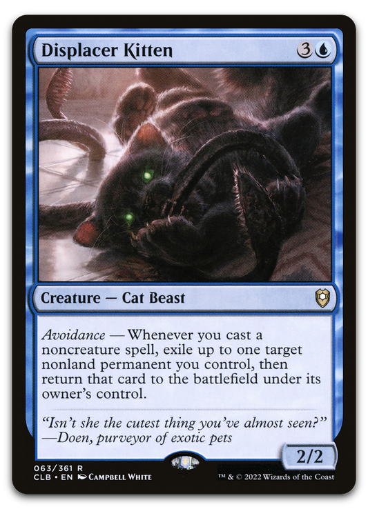 Displacer Kitten (Commander Legends: Battle for Baldur's Gate)