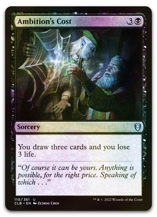 Ambition's Cost (Commander Legends: Battle for Baldur's Gate)