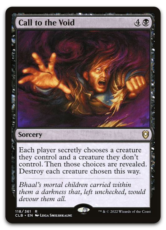 Call to the Void (Commander Legends: Battle for Baldur's Gate)