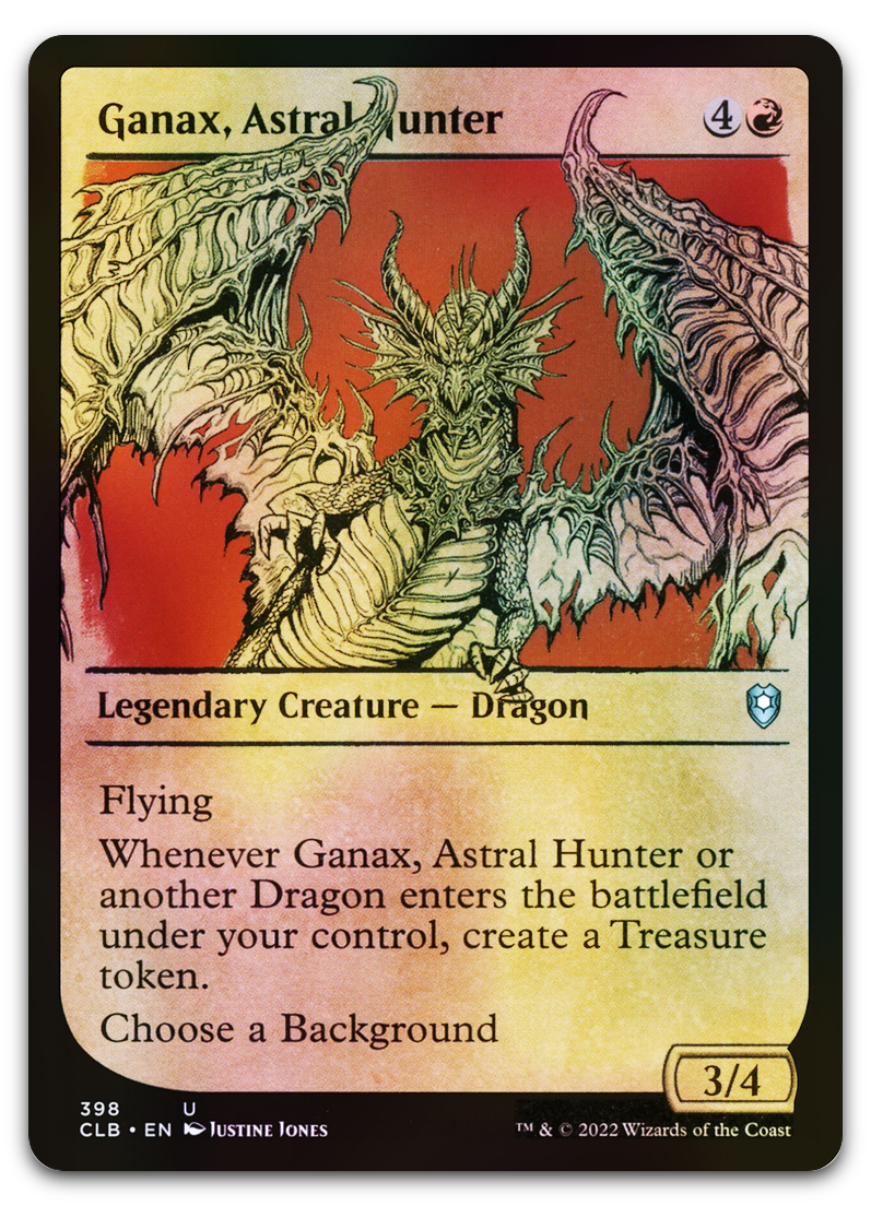 Ganax, Astral Hunter (Showcase) (Commander Legends: Battle for Baldur's Gate)