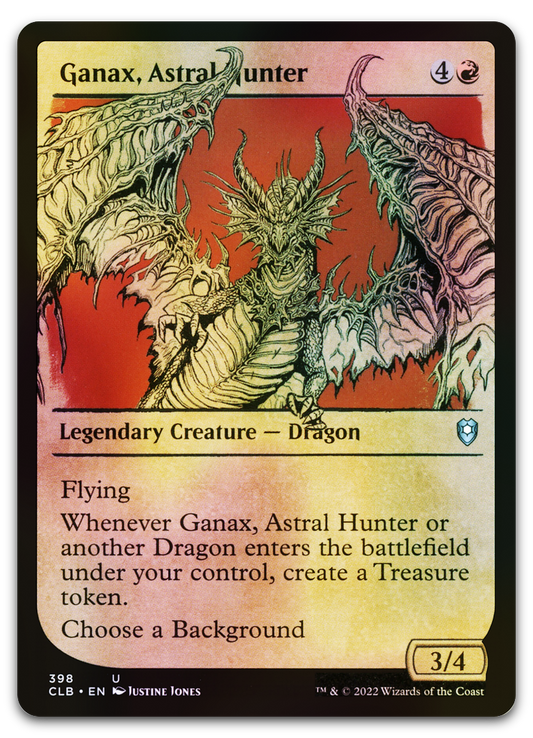 Ganax, Astral Hunter (Showcase) (Commander Legends: Battle for Baldur's Gate)