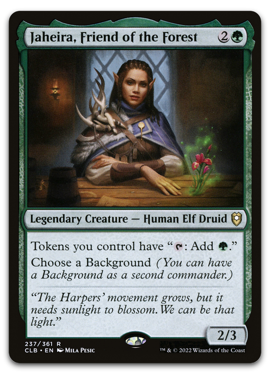 Jaheira, Friend of the Forest (Commander Legends: Battle for Baldur's Gate)