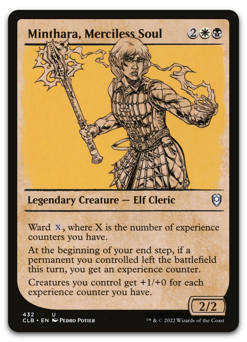 Minthara, Merciless Soul (Showcase) (Commander Legends: Battle for Baldur's Gate)