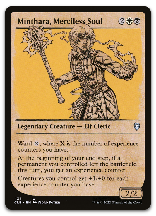 Minthara, Merciless Soul (Showcase) (Commander Legends: Battle for Baldur's Gate)