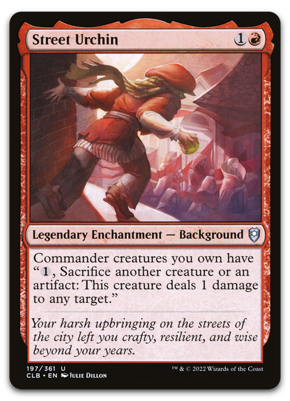 Street Urchin (Commander Legends: Battle for Baldur's Gate)