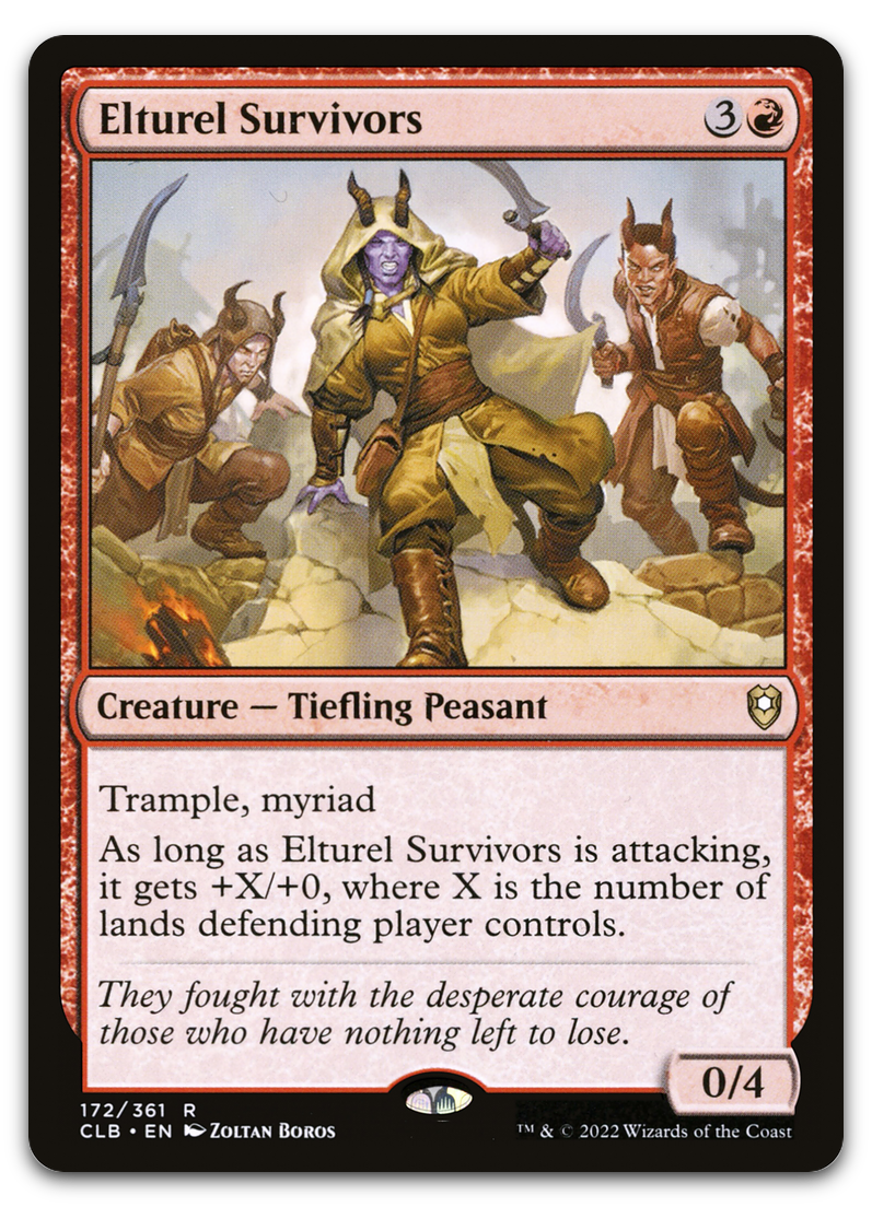 Elturel Survivors (Commander Legends: Battle for Baldur's Gate)