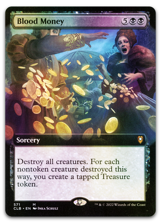 Blood Money (Extended Art) (Commander Legends: Battle for Baldur's Gate)