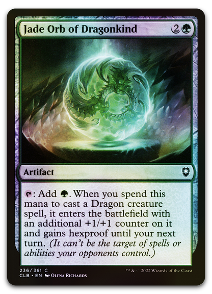 Jade Orb of Dragonkind (Commander Legends: Battle for Baldur's Gate)