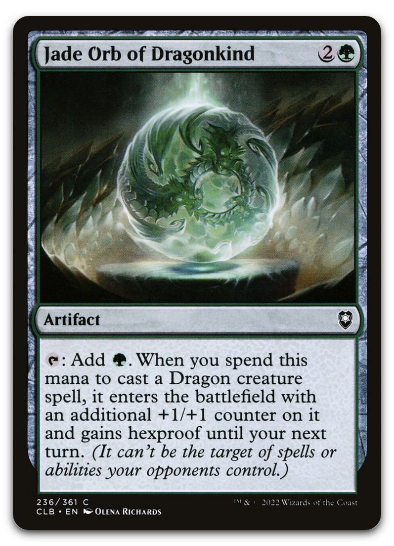Jade Orb of Dragonkind (Commander Legends: Battle for Baldur's Gate)