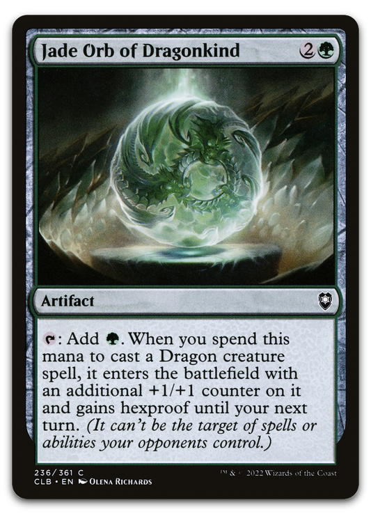 Jade Orb of Dragonkind (Commander Legends: Battle for Baldur's Gate)