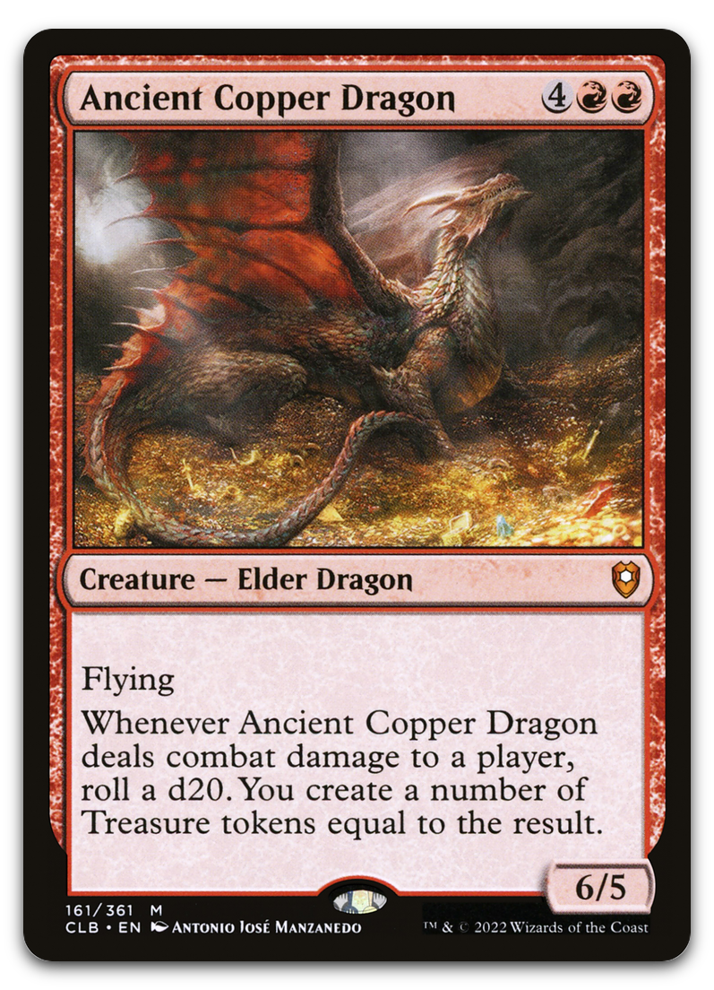 Ancient Copper Dragon (Commander Legends: Battle for Baldur's Gate)