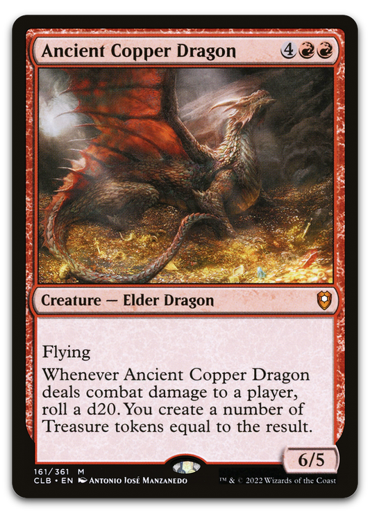 Ancient Copper Dragon (Commander Legends: Battle for Baldur's Gate)